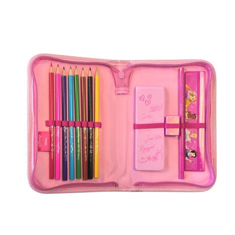 Disney Princess Single Zip Filled Pencil Case Extra Image 1